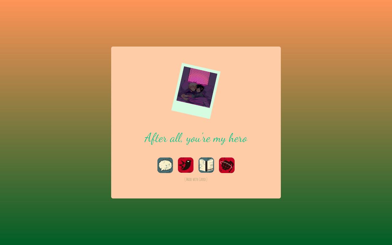 Carrd profile picture for @katz